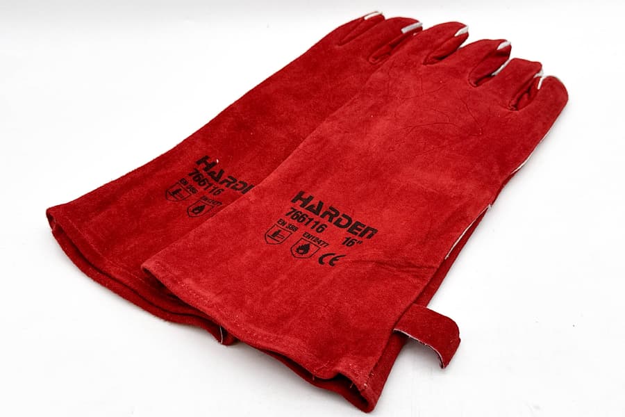 Paar Schweißerhandschuhe 766116